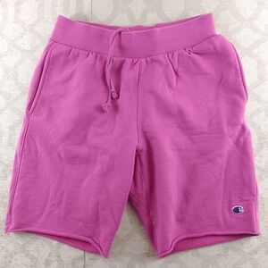 Champion Reverse Weave Shorts Womens Medium Pink Casual Gym Workout Lounge